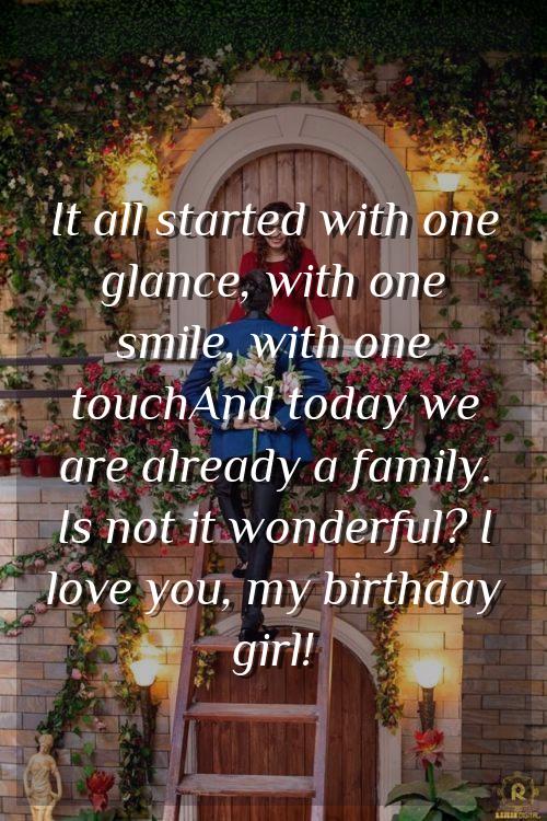 christian birthday message for my wife